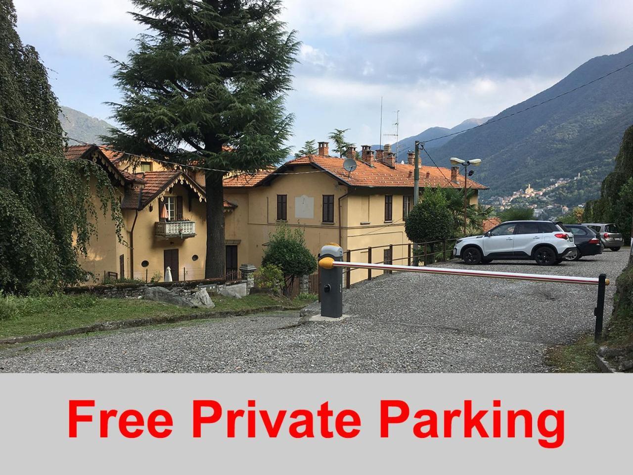 Lake Como Villa Ines Junior Apartment Faggeto Lario Exterior foto